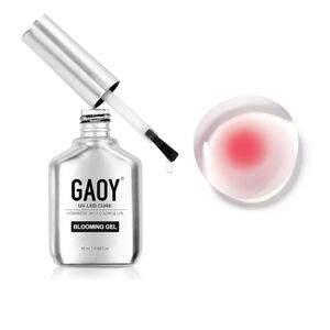 Nail Blooming Gel, 16ml Clear Blooming Gel Polish, Spreading Effects Soak Off UV
